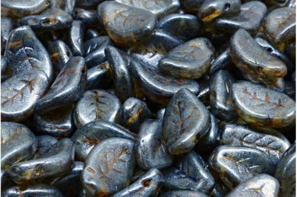 Wavy Leaf Beads 9x14mm - Imagen 1