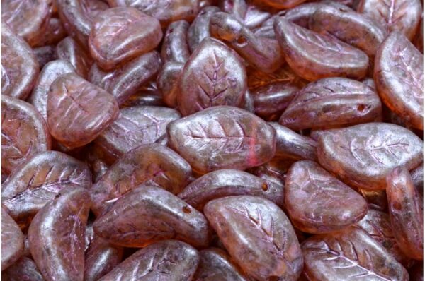 Wavy Leaf Beads 9x14mm - Image 1