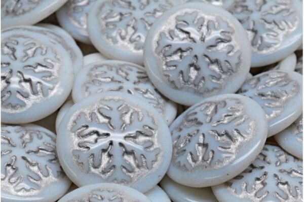 Snowflake Cabochon 21x21mm - Imagen 1