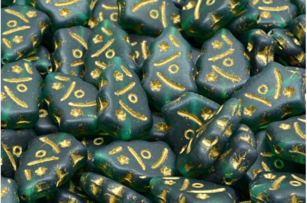 Christmas Tree Beads 17x12mm - Imagen 1