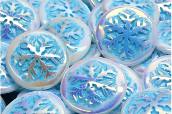 Snowflake Cabochon 21x21mm - Imagen 1