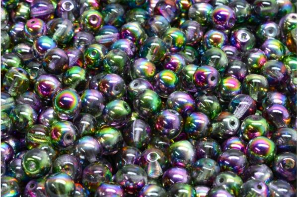 Round Druck Beads 6mm - Imagen 1