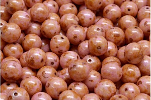 Round Druck Beads 8mm - Imagen 1