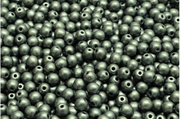 Round Druck Beads 4mm - Imagen 1