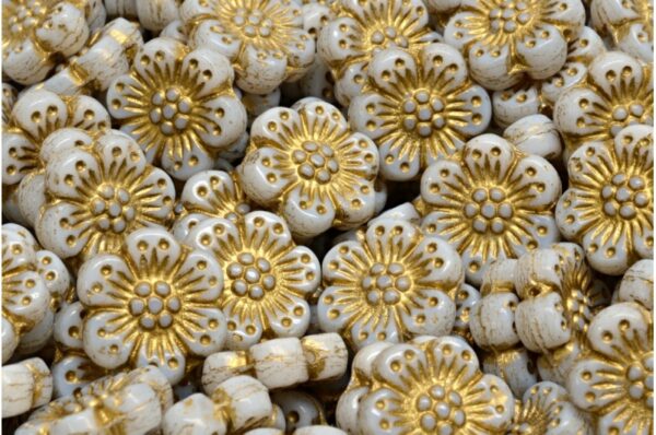 Boho Flower Beads 14x14mm - Imagen 1