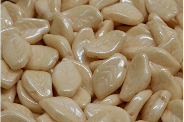 Wavy Leaf Beads 9x14mm - Imagen 1