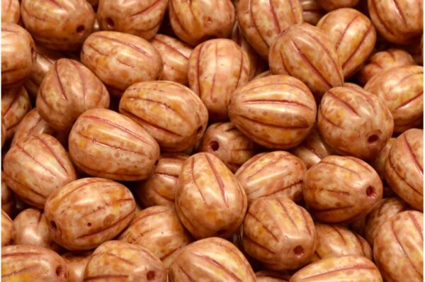 Drop Melon Beads 11x9mm - Image 1