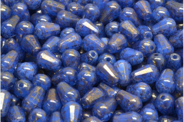 Firepolished Drop Beads 8x6mm - Image 1