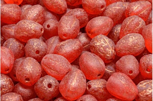 Drop Melon Beads 11x9mm - Image 1