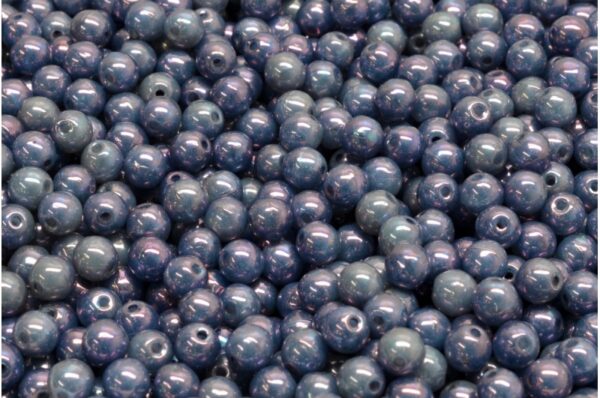 Round Druck Beads 4mm - Imagen 1