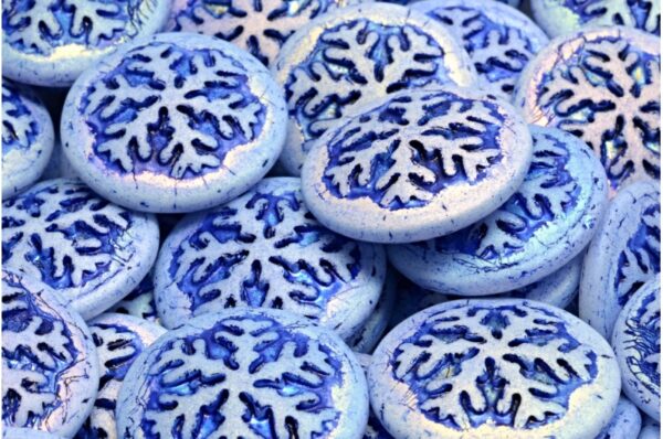 Snowflake Cabochon 21x21mm - Imagen 1