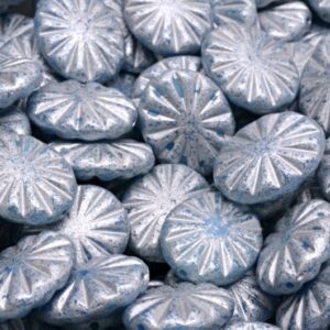 Flat Oval Beads 14x12mm