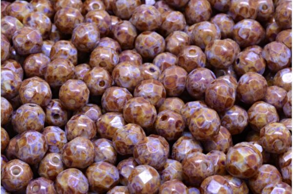 Firepolished Round Beads 6mm - Imagen 1