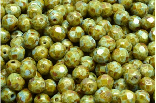 Firepolished Round Beads 6mm - Imagen 1