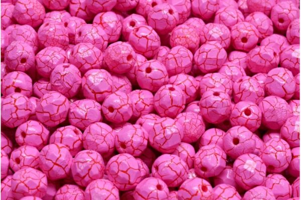 Firepolished Round Beads 6mm - Imagen 1