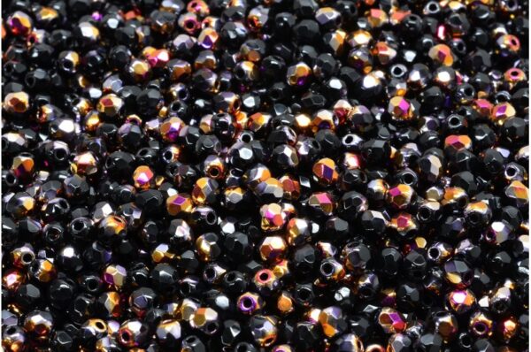 Firepolished Round Beads 3mm - Image 1