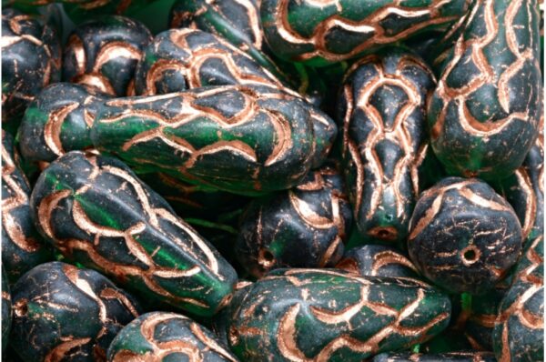 Pinecone Drop Beads 25x12mm - Imagen 1