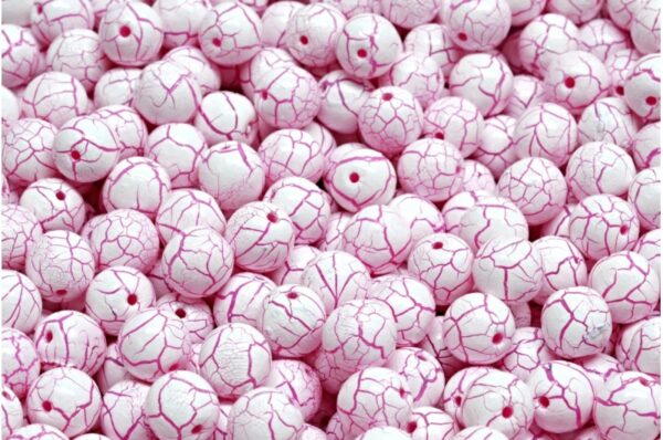 Round Druck Beads 6mm - Imagen 1