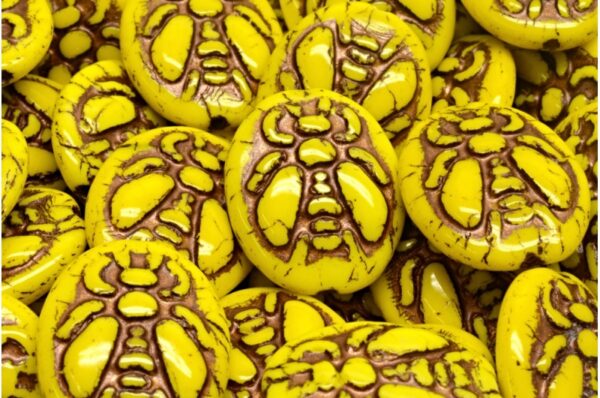 Bee Beads 22x18mm - Image 1