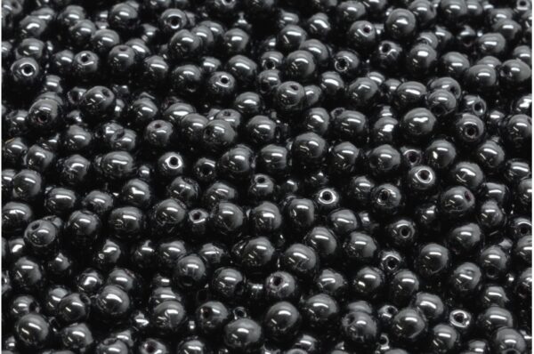 Round Druck Beads 4mm - Image 1