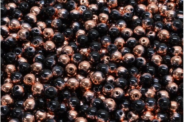 Round Druck Beads 4mm - Image 1