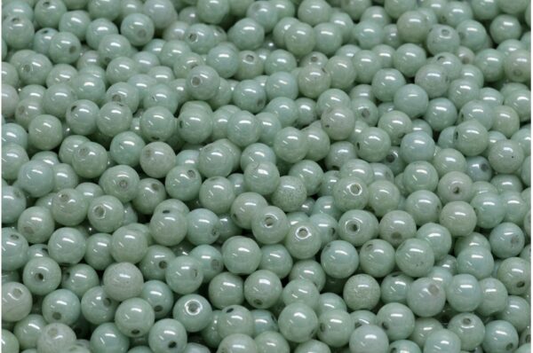 Round Druck Beads 4mm - Image 1