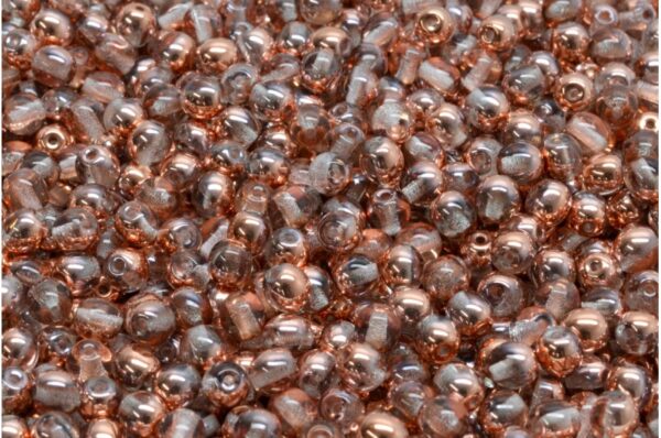Round Druck Beads 4mm - Image 1
