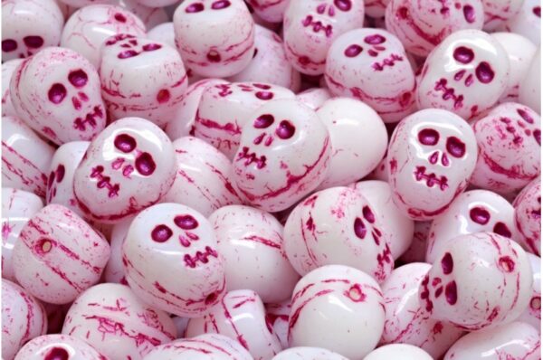 Skull Beads 12x12mm - Imagen 1