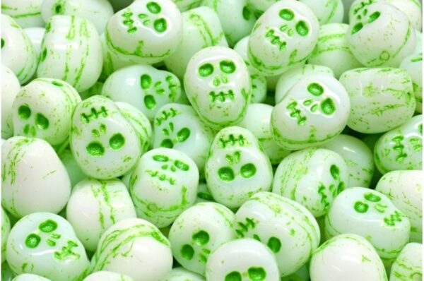 Skull Beads 12x12mm - Imagen 1