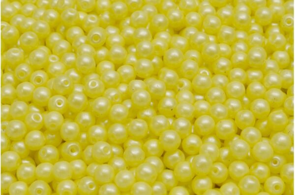 Round Druck Beads 4mm - Image 1
