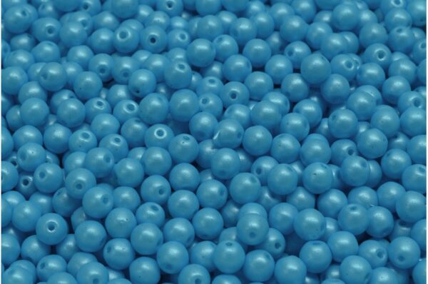 Round Druck Beads 4mm - Image 1