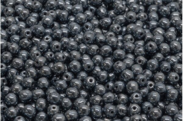 Round Druck Beads 4mm - Image 1