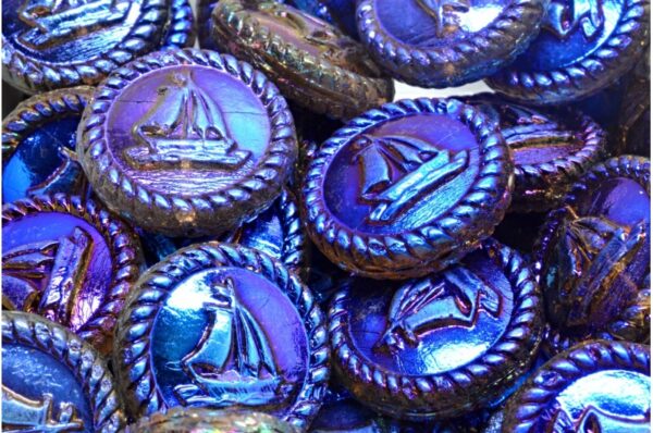 Boat Medallion 20x20mm - Imagen 1