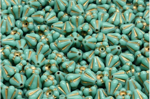 Bell Flower Beads 4x6mm - Imagen 1