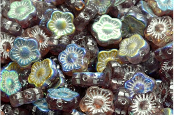 Sunset Flower Beads 10x10mm - Imagen 1