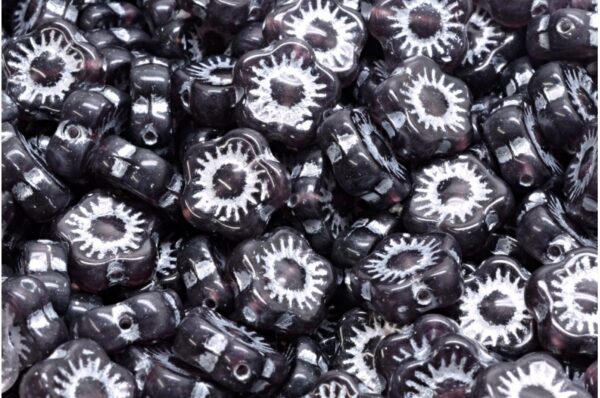 Sunset Flower Beads 10x10mm - Imagen 1