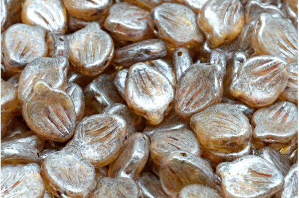 Peony Petal Beads 9x12mm - Image 1
