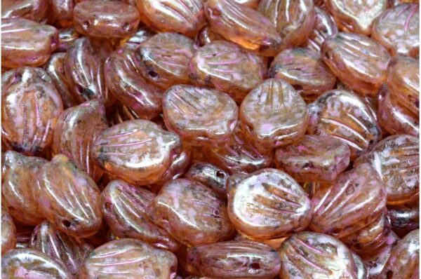 Peony Petal Beads 9x12mm - Image 1