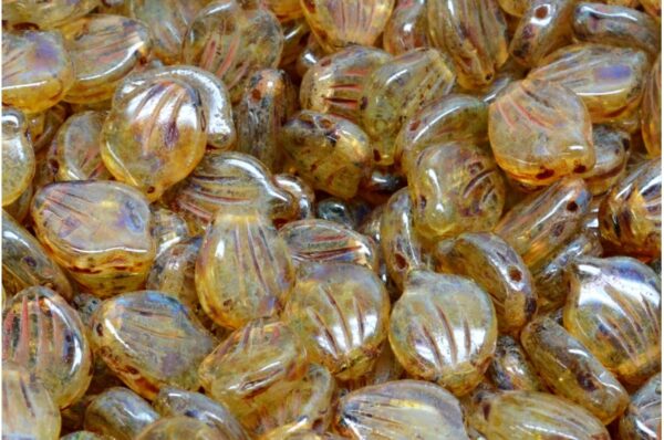 Peony Petal Beads 9x12mm - Imagen 1