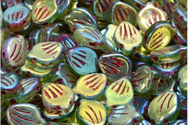 Peony Petal Beads 9x12mm - Imagen 1