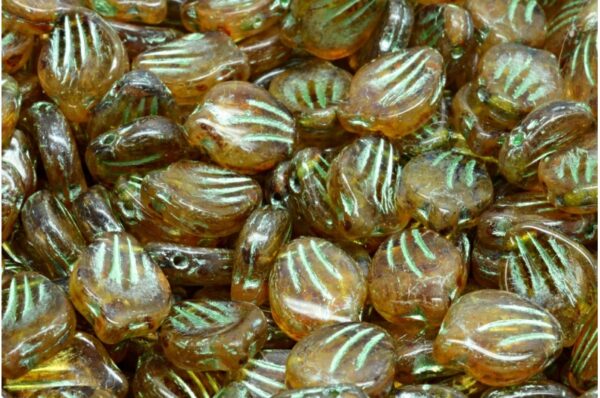 Peony Petal Beads 9x12mm - Imagen 1