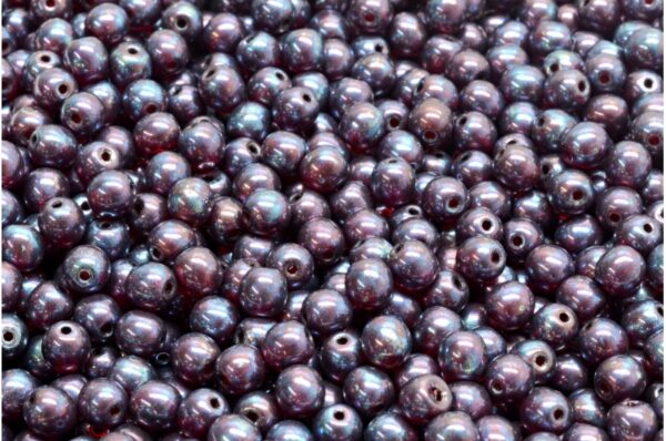 Round Druck Beads 4mm - Imagen 1