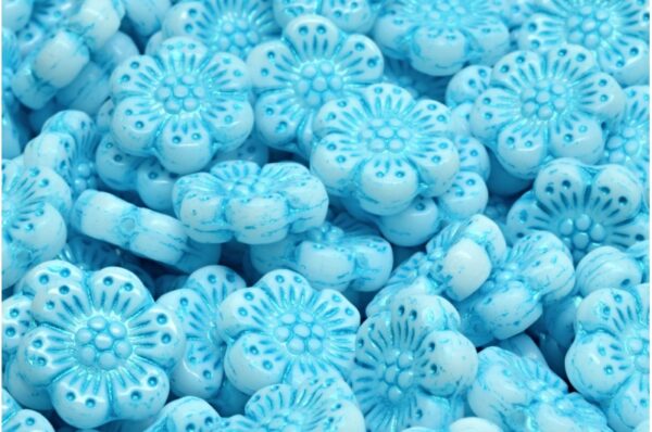 Boho Flower Beads 14x14mm - Imagen 1