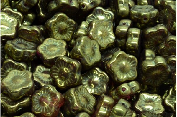 Sunset Flower Beads 10x10mm - Imagen 1