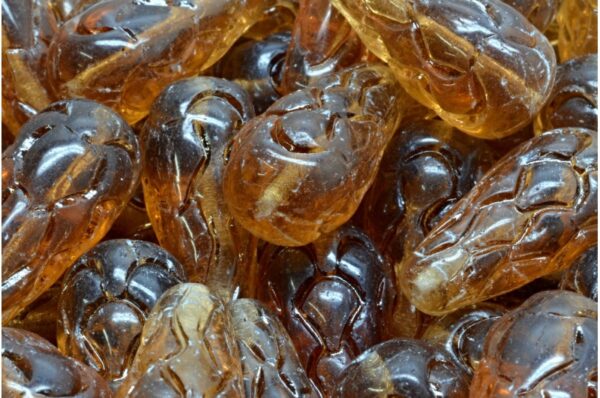 Pinecone Drop Beads 25x12mm - Imagen 1