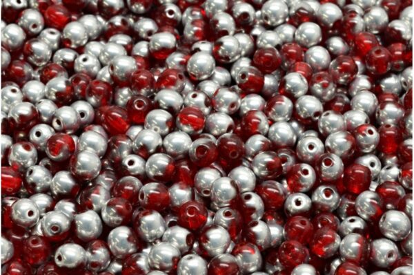 Round Druck Beads 4mm - Imagen 1