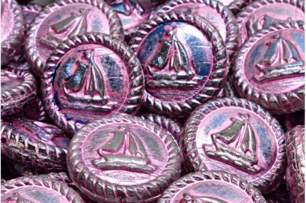 Boat Medallion 20x20mm - Imagen 1