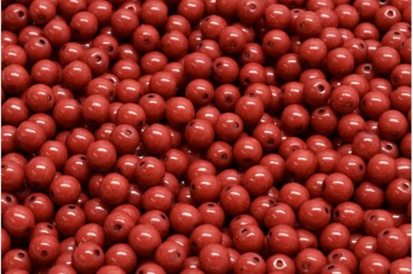 Round Druck Beads 4mm - Image 1