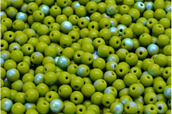 Round Druck Beads 4mm - Imagen 1