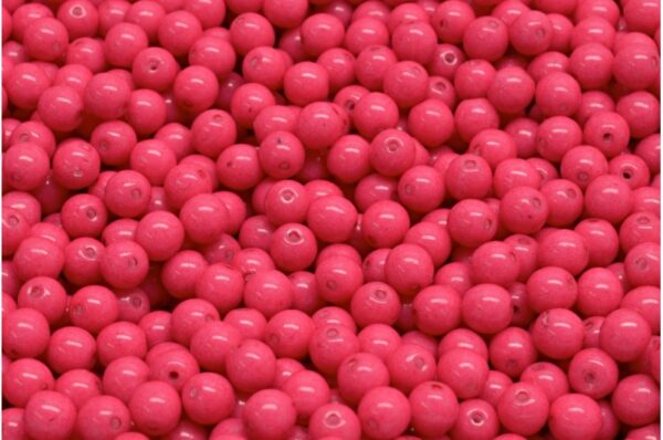 Round Druck Beads 4mm - Imagen 1